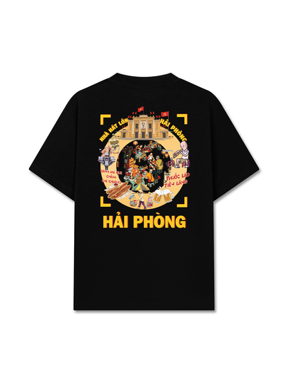 Áo Thun Relaxed Fit Hai Phong Street Life