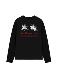 Áo Thun Dài Tay Royal Horse Crest