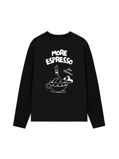 Áo Thun Dài Tay More Espresso