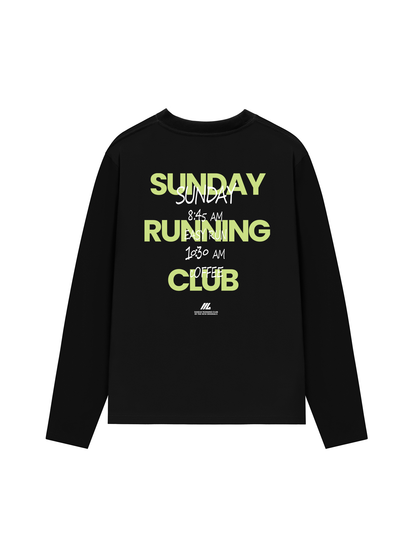 Áo Thun Dài Tay Sunday Running Club Limited