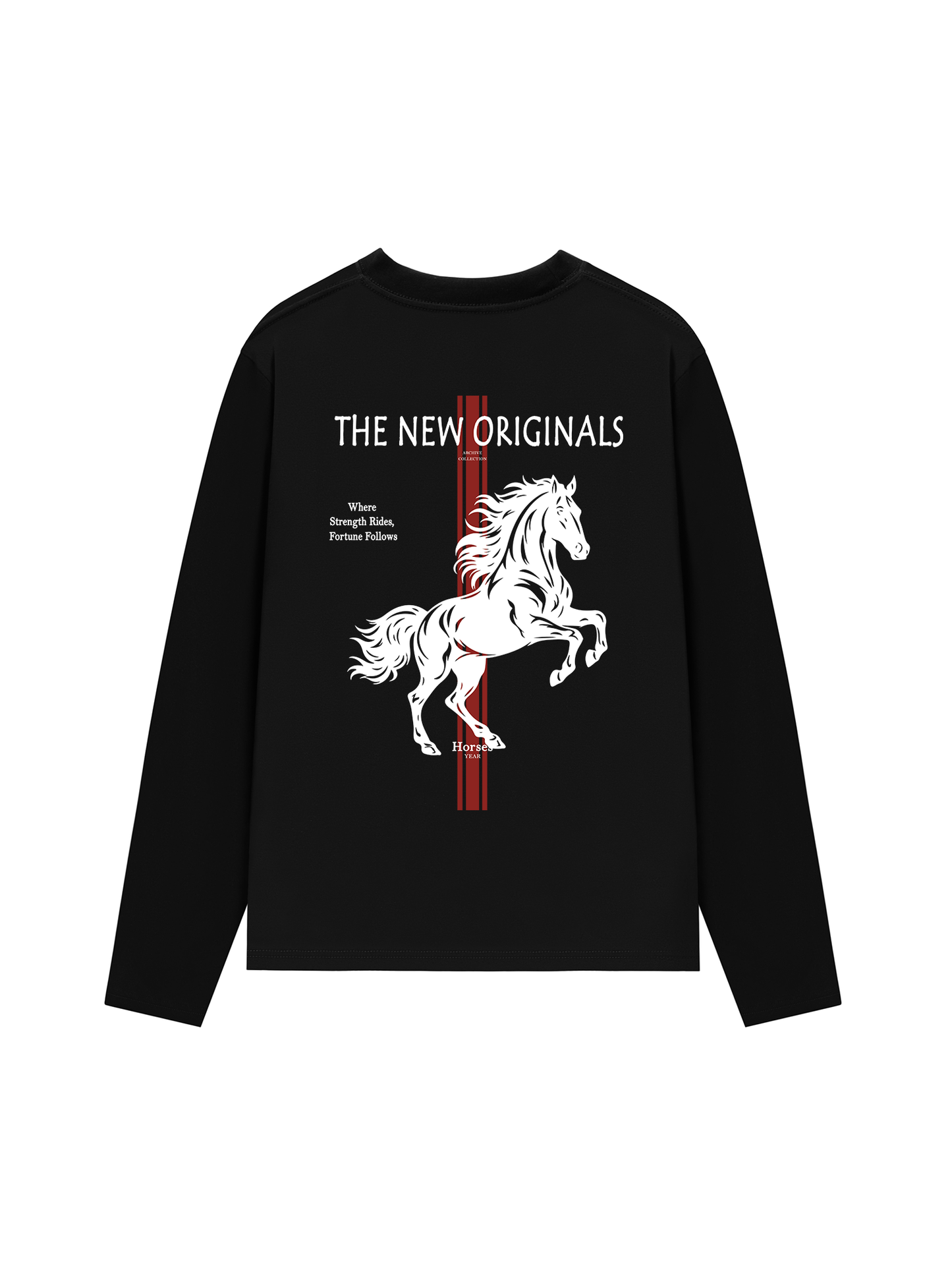 Áo Thun Dài Tay The New Originals Vintage Horse