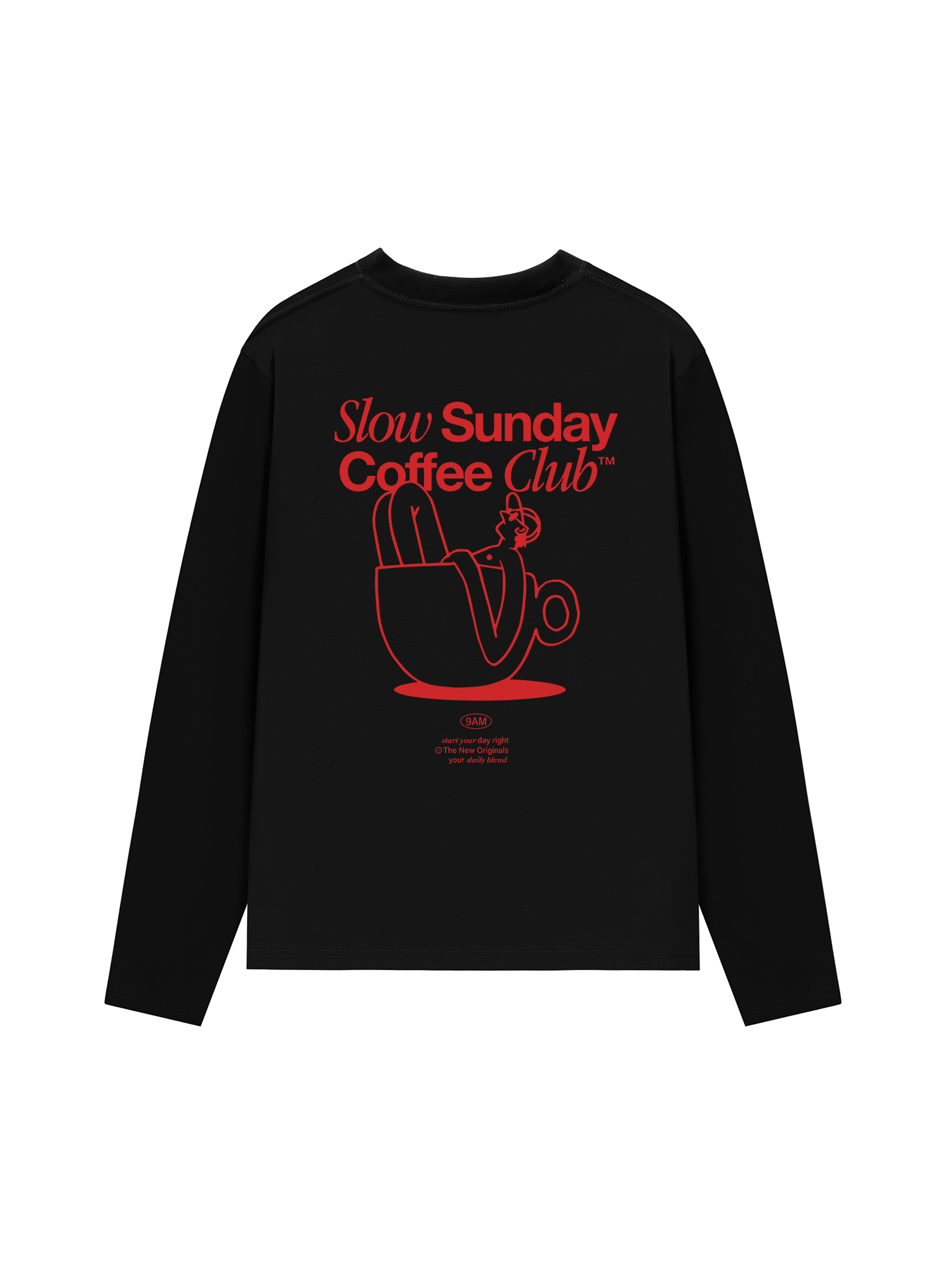 Áo Thun Dài Tay Slow Sunday Coffee Club