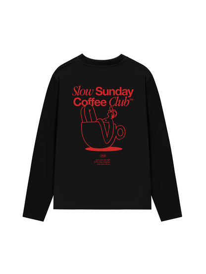 Áo Thun Dài Tay Slow Sunday Coffee Club