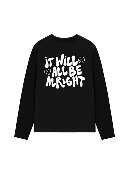 Áo Thun Dài Tay It Will All Be Alright