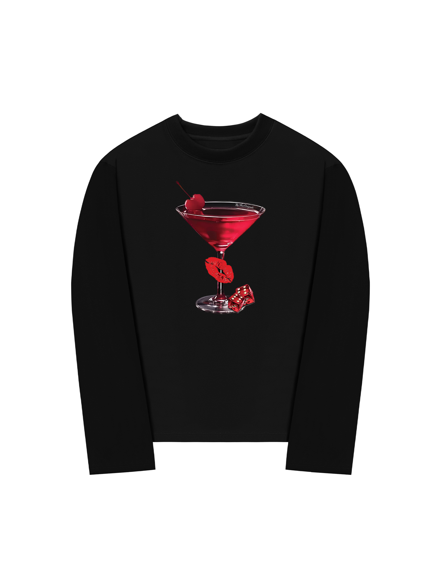 Áo Thun Dài Tay Seductive Night Cherry Goblet