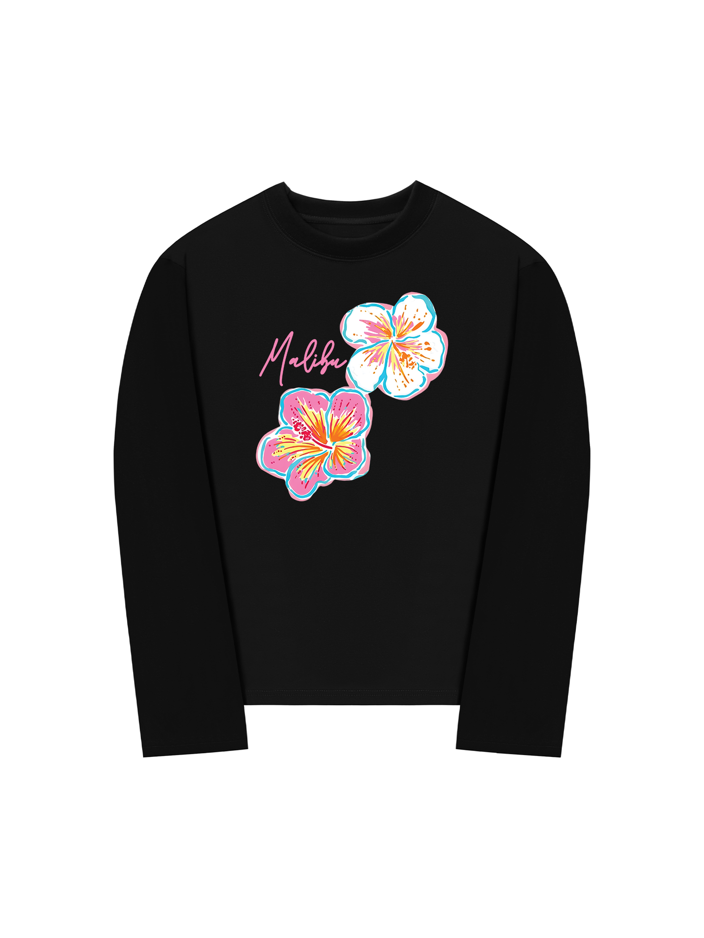 Áo Thun Dài Tay Summer Vibes Malibu Floral