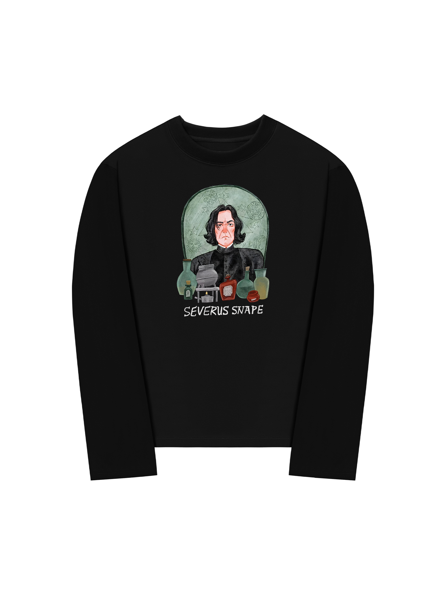 Áo Thun Dài Tay Harry Potter Severus Snape