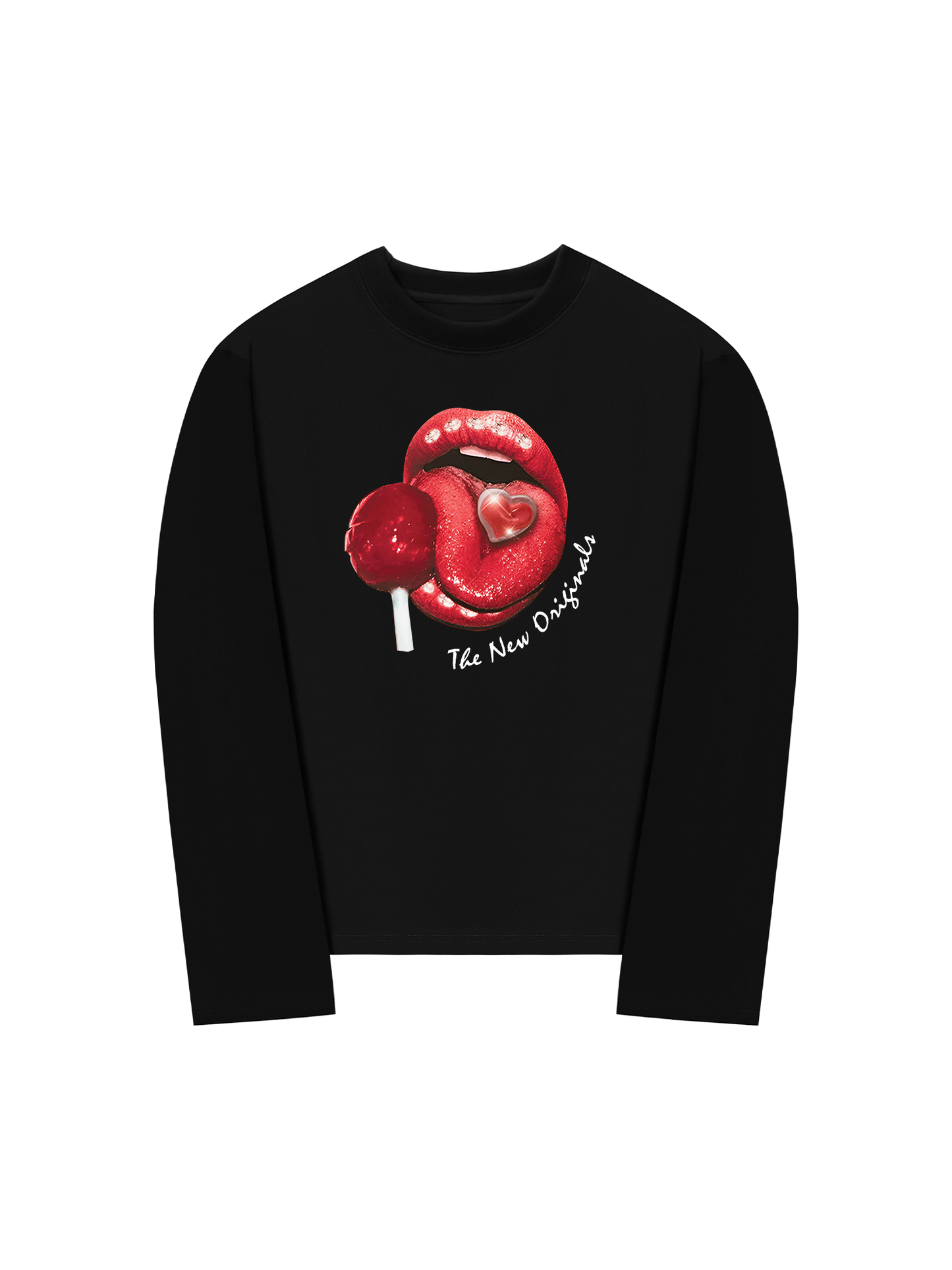 Áo Thun Dài Tay Lips Lollipop