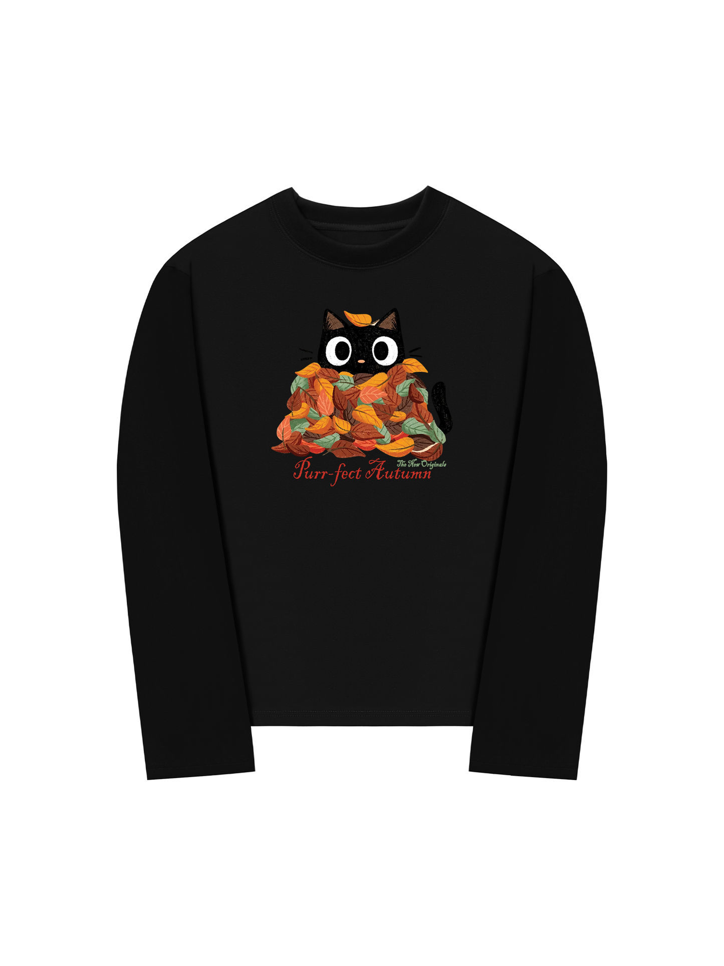 Áo Thun Dài Tay Purr-fect Autumn
