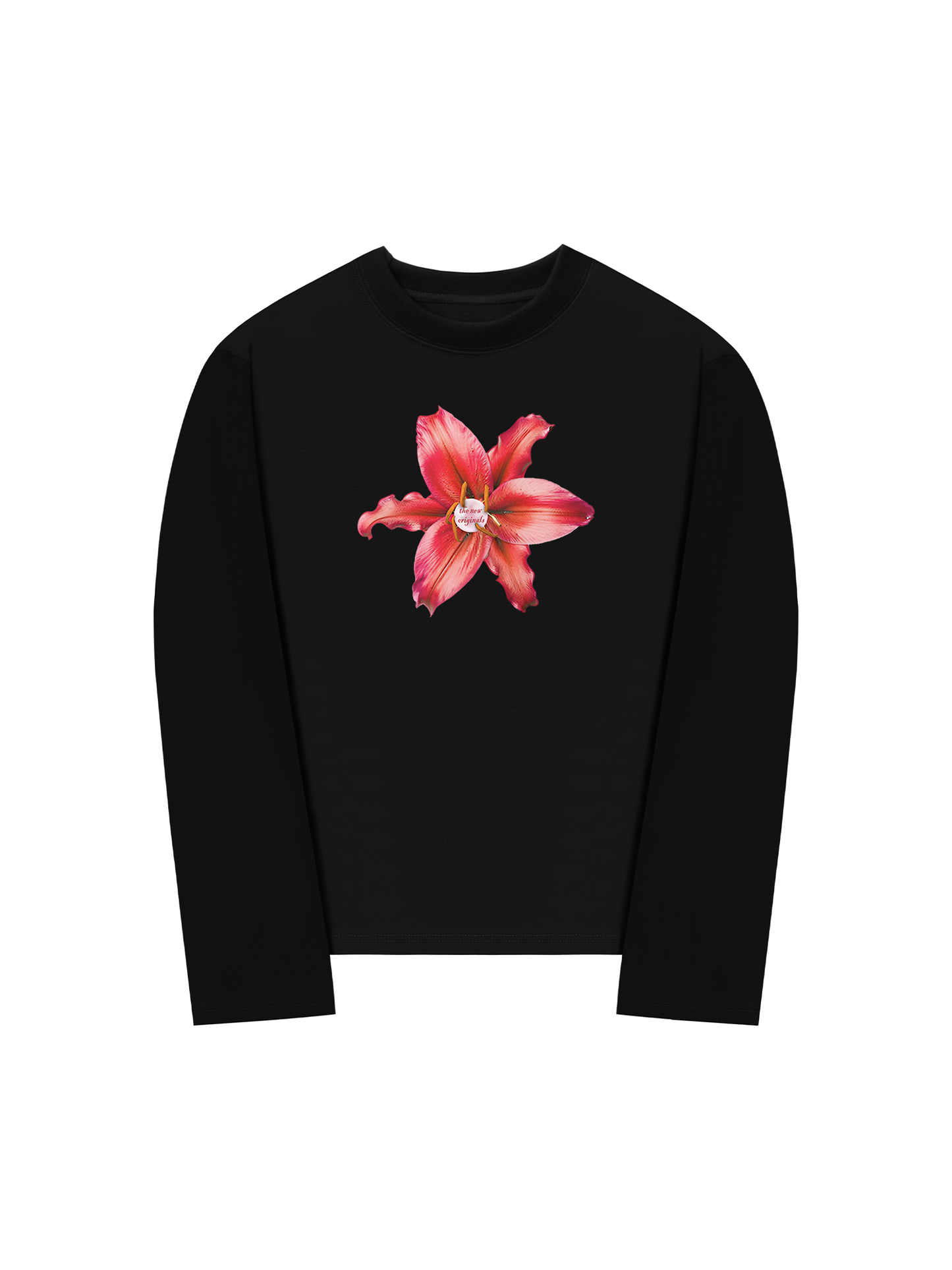 Áo Thun Dài Tay Pearl Lily Flower