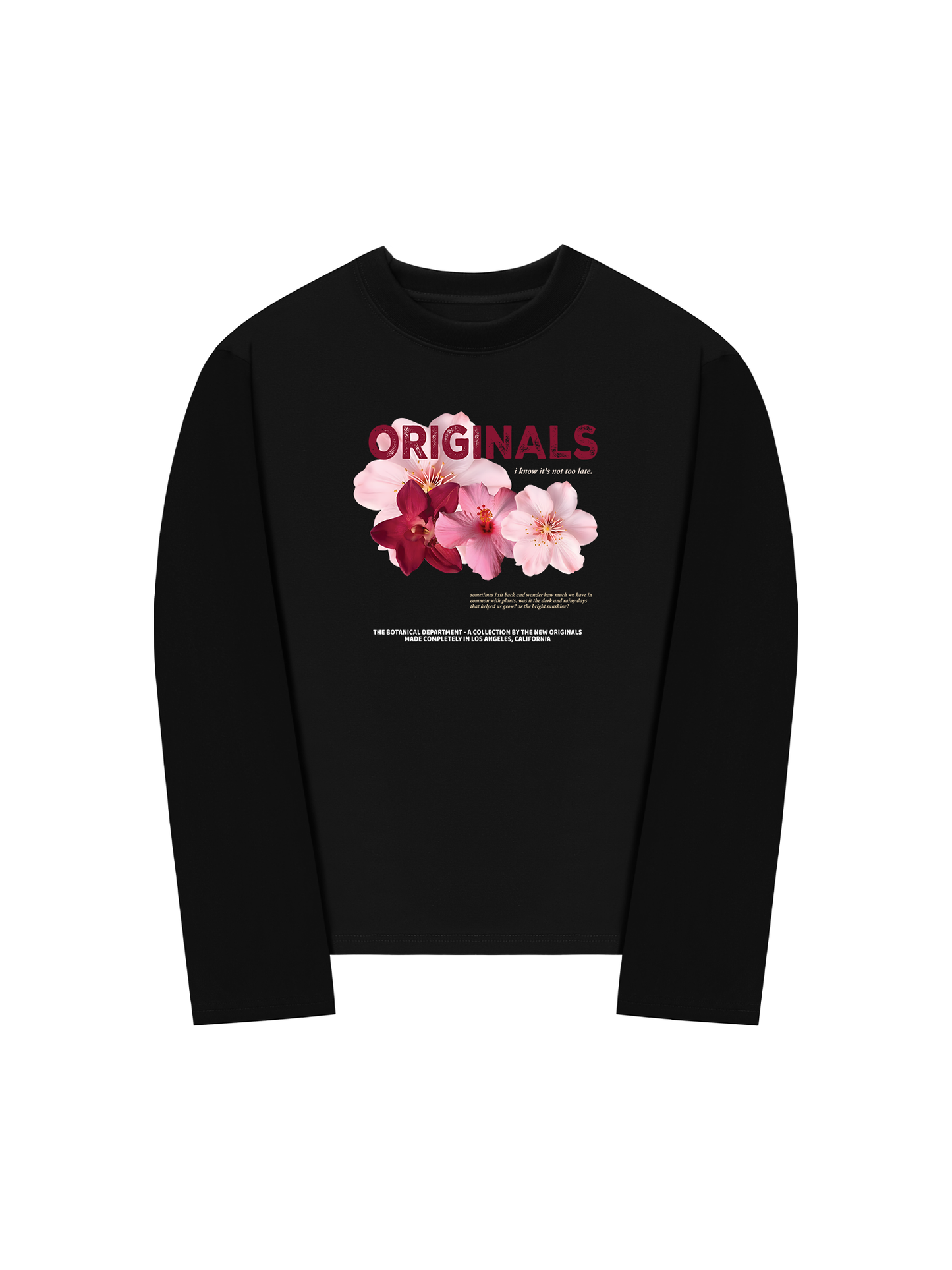 Áo Thun Dài Tay Summer Vibes Pink Floral
