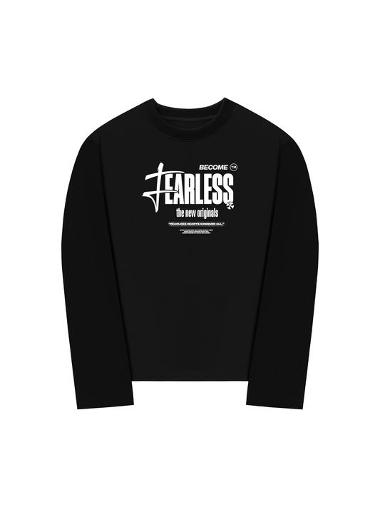 Áo Thun Dài Tay Be Bold Become Fearless