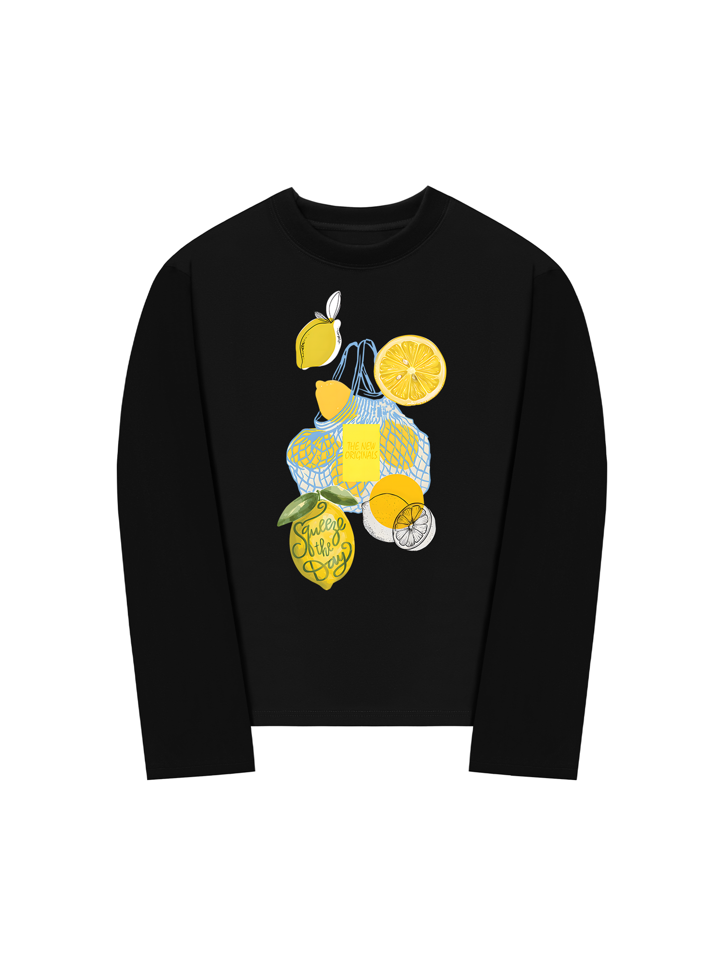 Áo Thun Dài Tay Summer Vibes Lemon Shopping