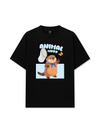 Áo Thun Relaxed Fit Animal Beaver Catches Butterflies