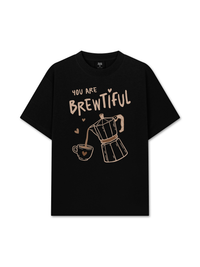 Áo Thun Relaxed Fit Coffee You Are So Brewtiful