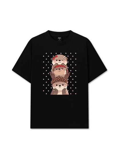Áo Thun Relaxed Fit Animal The Beaver Friends Group