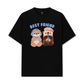 Áo Thun Relaxed Fit Animal Best Friend Beaver