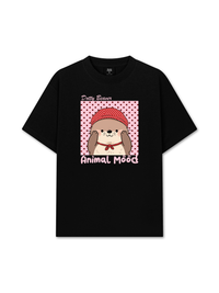 Áo Thun Relaxed Fit Animal Dotty Beaver