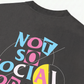 Áo Thun Relaxed Fit Not So Social Today Abstract Introvert