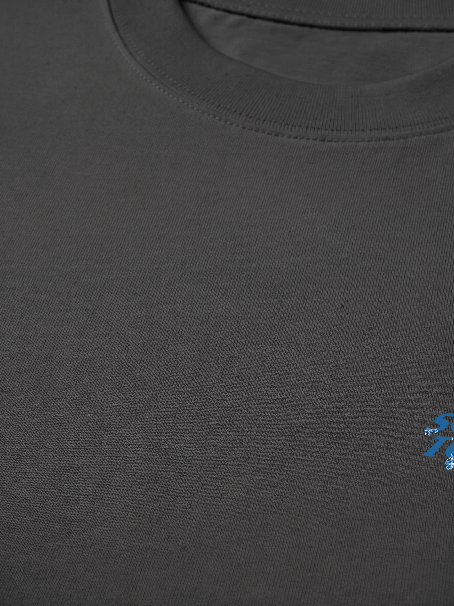 Áo Thun Relaxed Fit Not So Social Today Blue Dragon