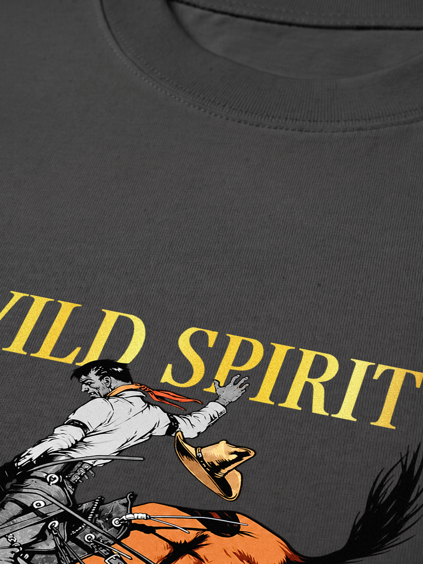 Áo Thun Relaxed Fit The Bad Horse Wild Spirit