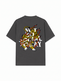 Áo Thun Relaxed Fit Not So Social Today Tiger Heat