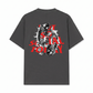 Áo Thun Relaxed Fit Not So Social Today Dark Koi Harmony