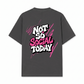 Áo Thun Relaxed Fit Not So Social Today Scribbles