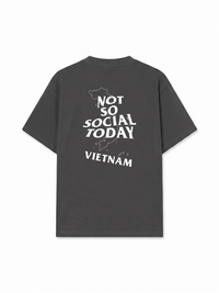 Áo Thun Relaxed Fit Not So Social Today Vietnam
