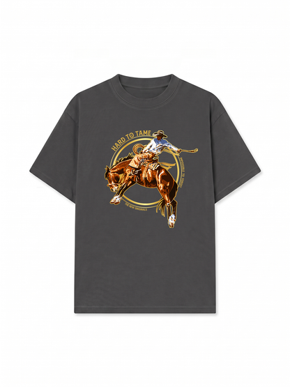 Áo Thun Relaxed Fit The Bad Horse Hard To Tame