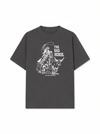 Áo Thun Relaxed Fit The Bad Horse Cowboy Life