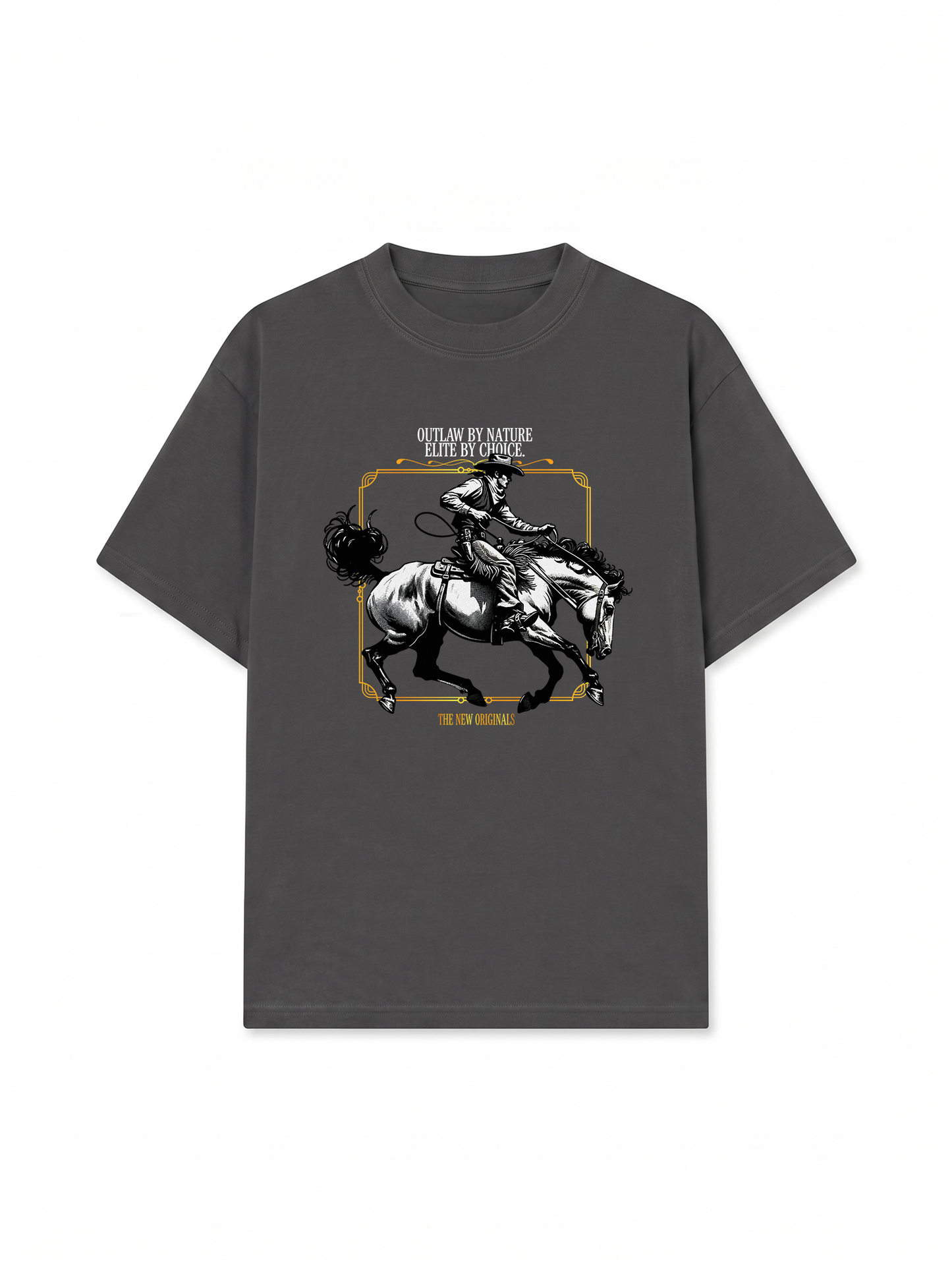Áo Thun Relaxed Fit The Bad Horse Outlaw By Choice