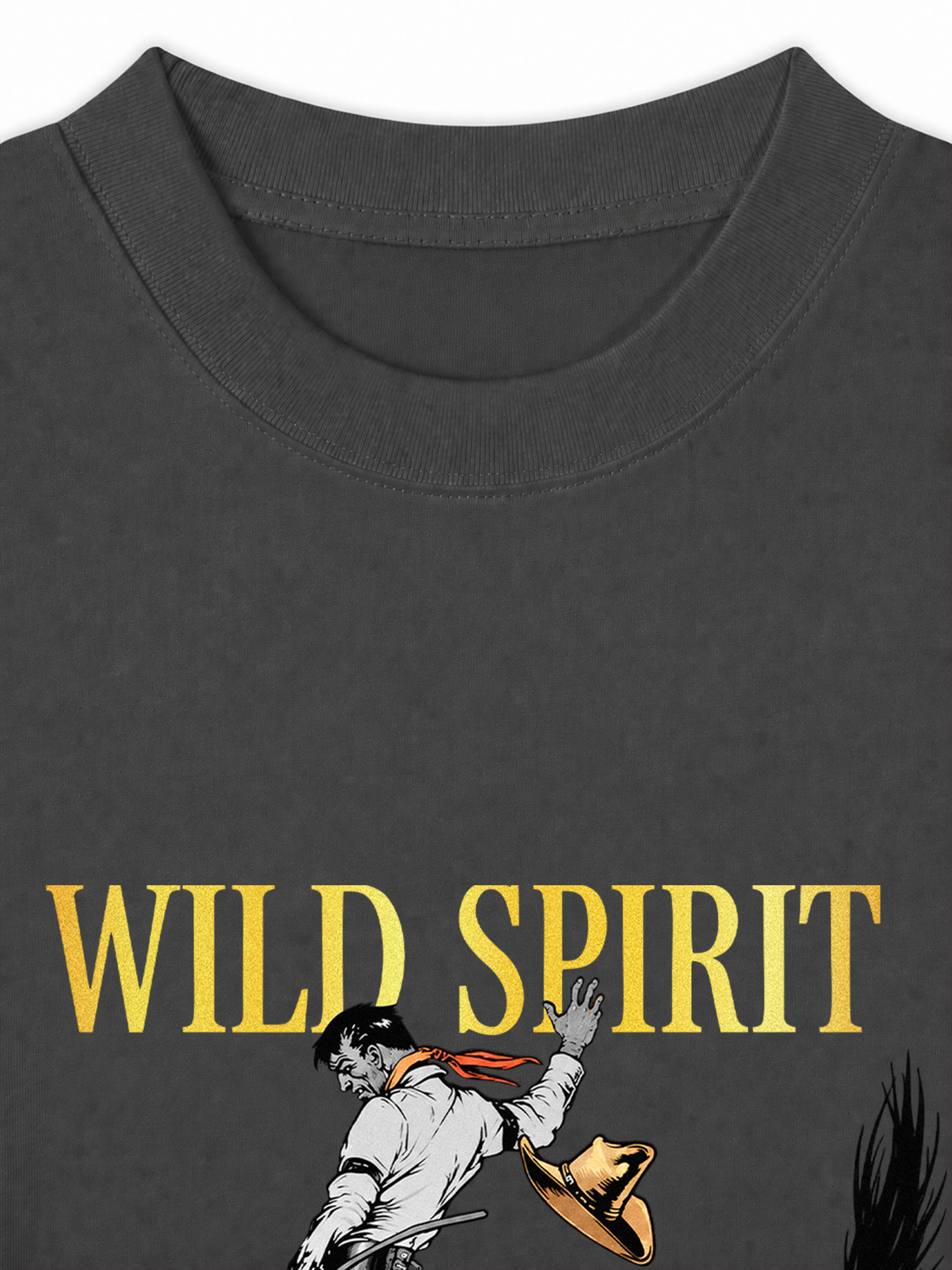 Áo Thun Relaxed Fit The Bad Horse Wild Spirit