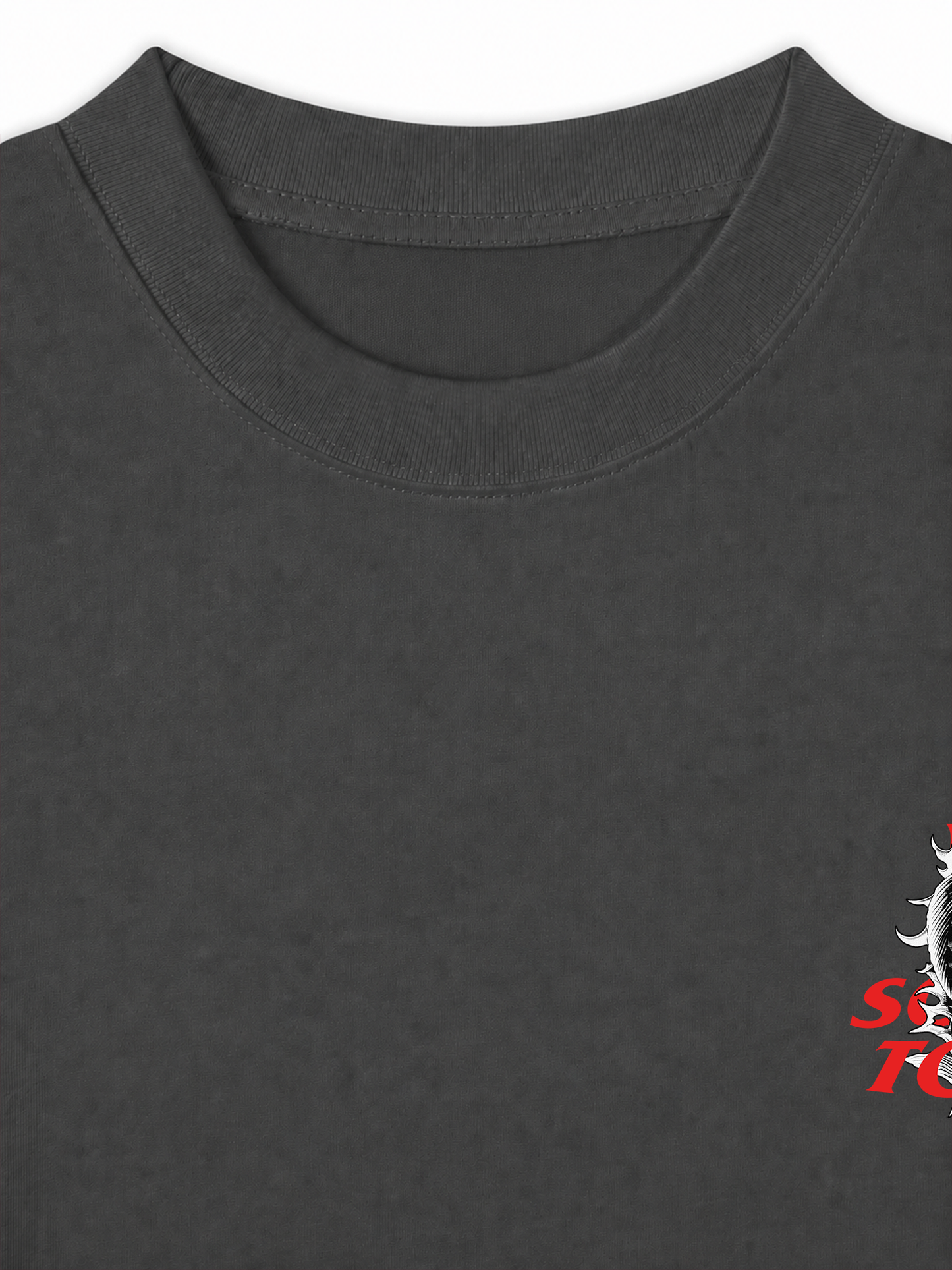 Áo Thun Relaxed Fit Not So Social Today Dark Koi Harmony
