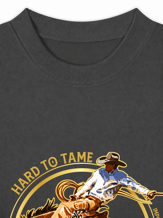 Áo Thun Relaxed Fit The Bad Horse Hard To Tame