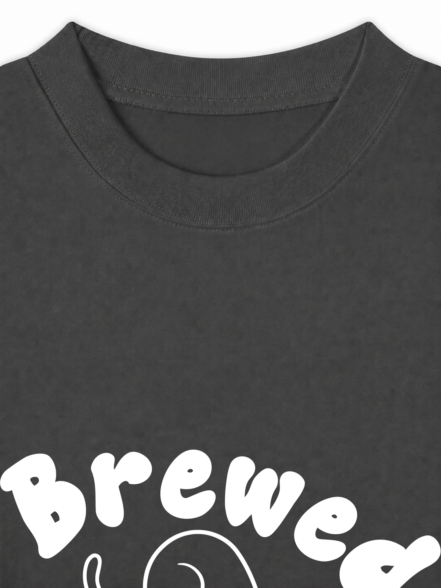 Áo Thun Relaxed Fit Coffee Brewed For Quiet Moments
