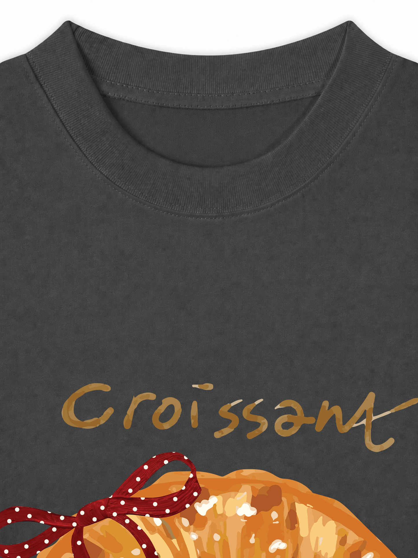 Áo Thun Relaxed Fit Croissant