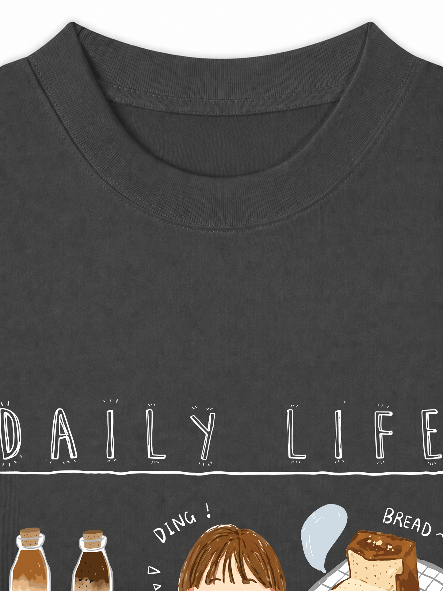 Áo Thun Relaxed Fit Sweet Daily Life