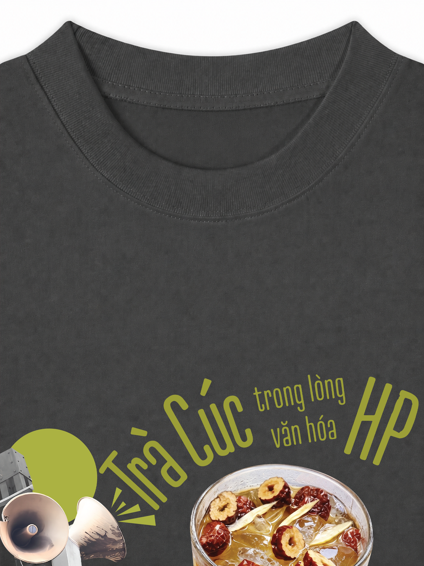 Áo Thun Relaxed Fit Trà Cúc Trong Lòng Văn Hóa Hải Phòng