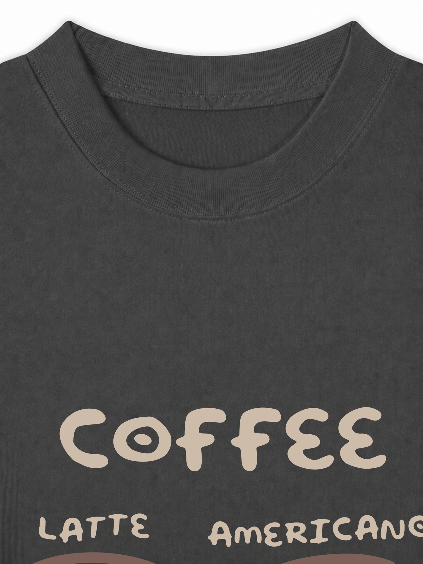 Áo Thun Relaxed Fit Latte Americano Capuccino Mocha