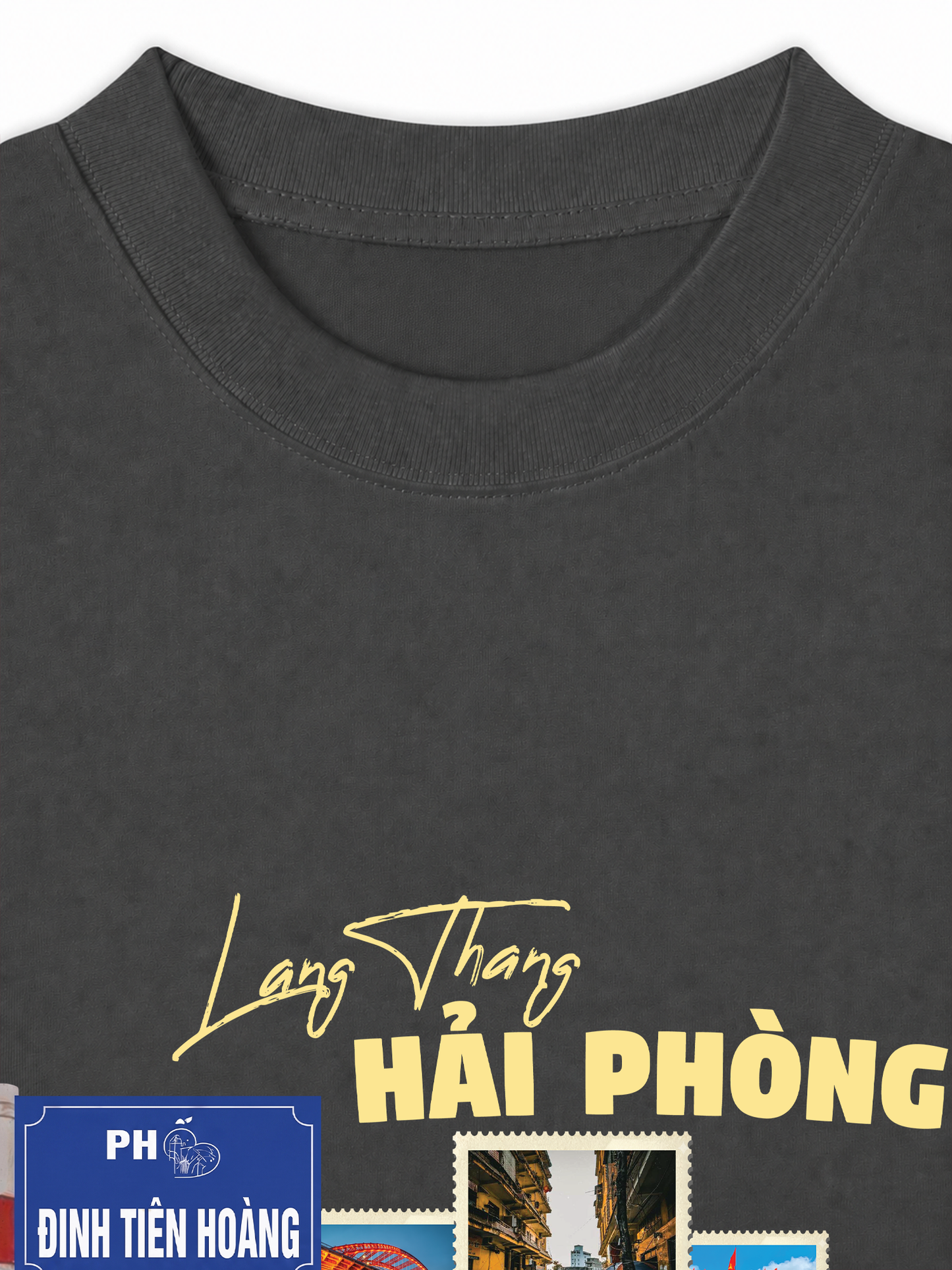Áo Thun Relaxed Fit Cafe Bệt Hải Phòng