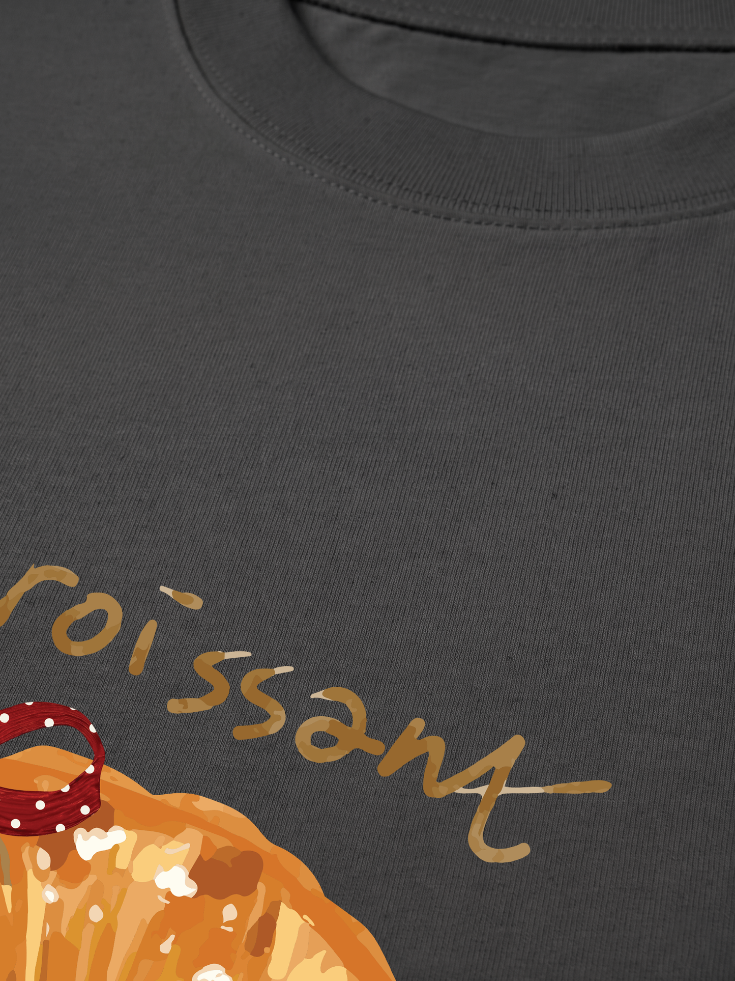 Áo Thun Relaxed Fit Croissant