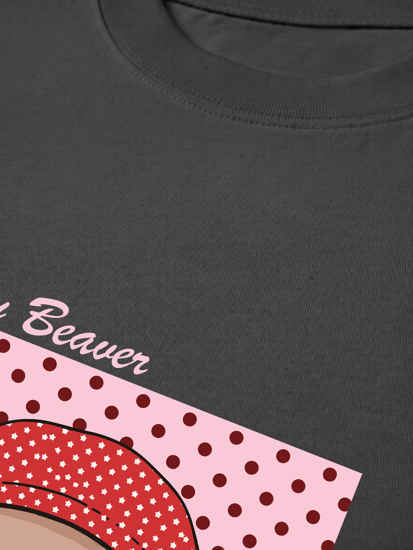 Áo Thun Relaxed Fit Animal Dotty Beaver