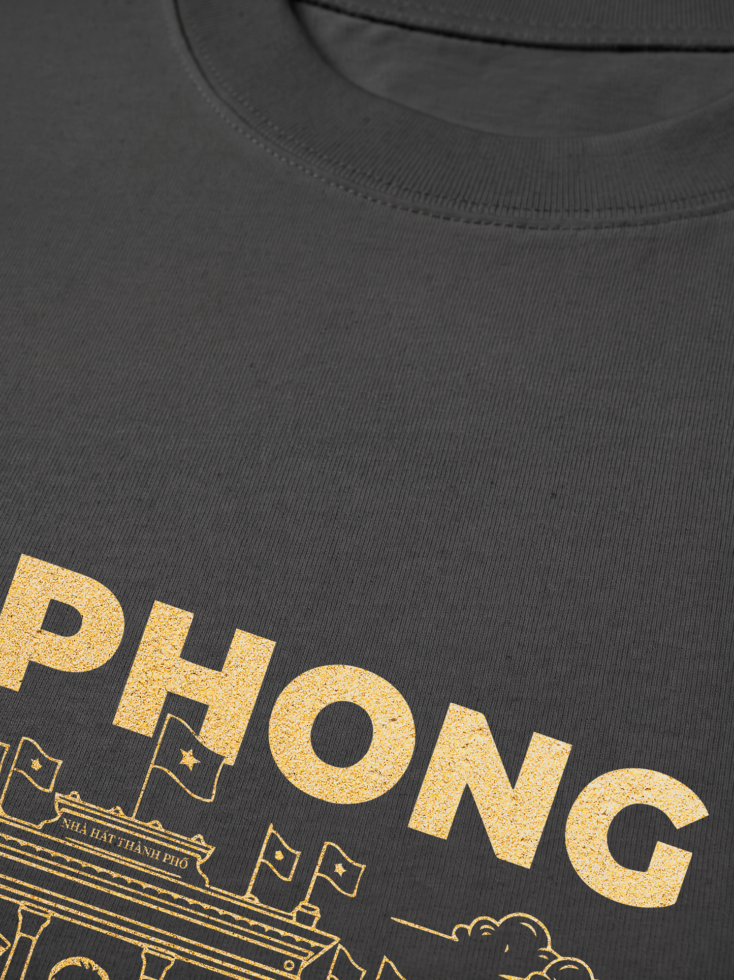 Áo Thun Relaxed Fit Nhà Hát Thành Phố Hải Phòng