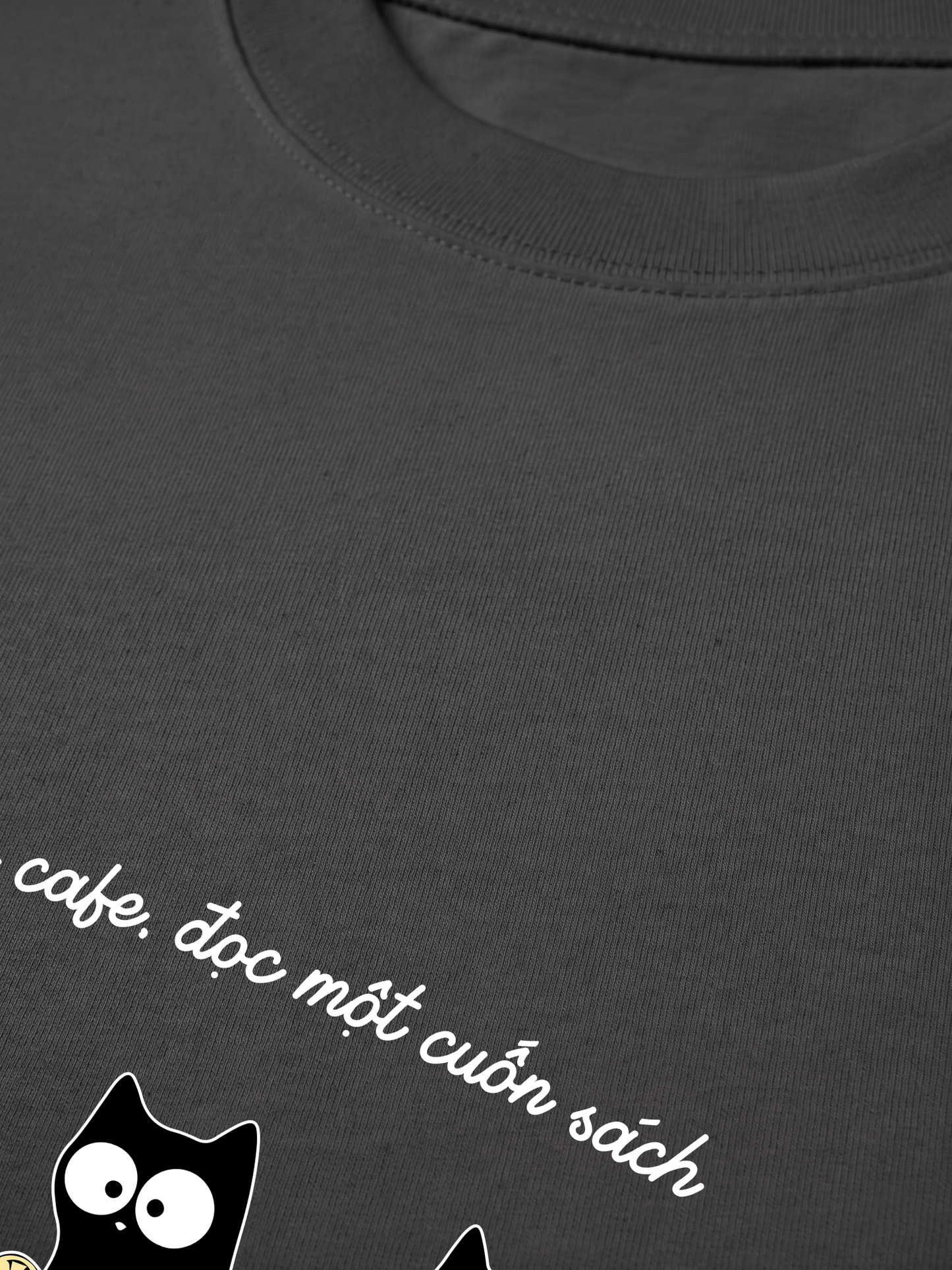 Áo Thun Relaxed Fit Uống Một Tách Cafe Đọc 1 Cuốn Sách