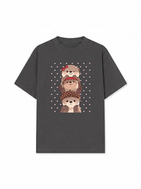 Áo Thun Relaxed Fit Animal The Beaver Friends Group