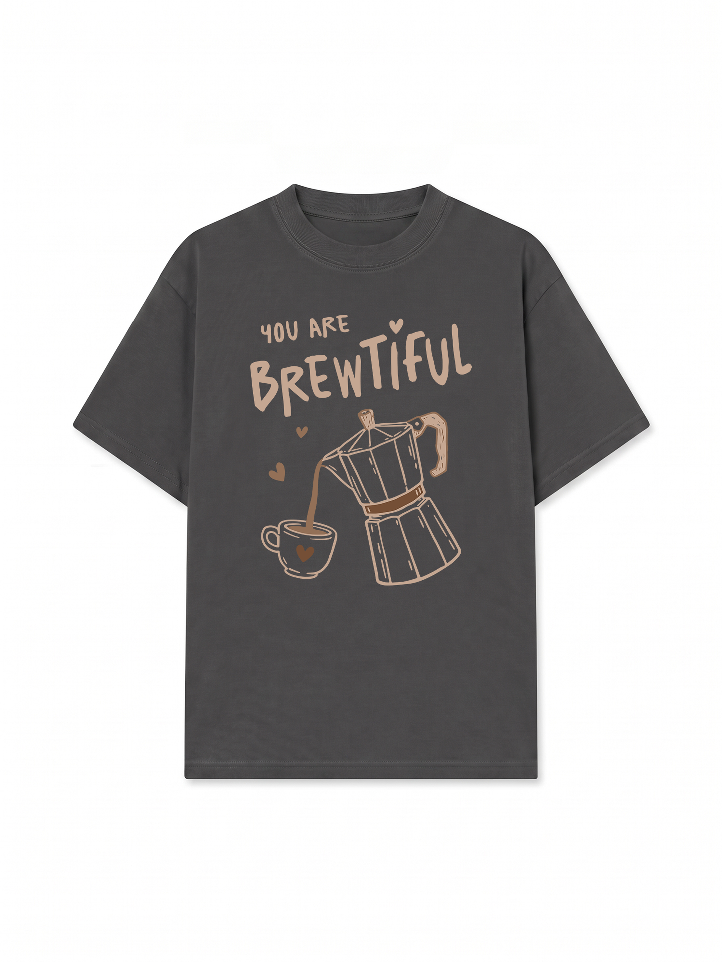 Áo Thun Relaxed Fit Coffee You Are So Brewtiful