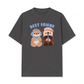 Áo Thun Relaxed Fit Animal Best Friend Beaver