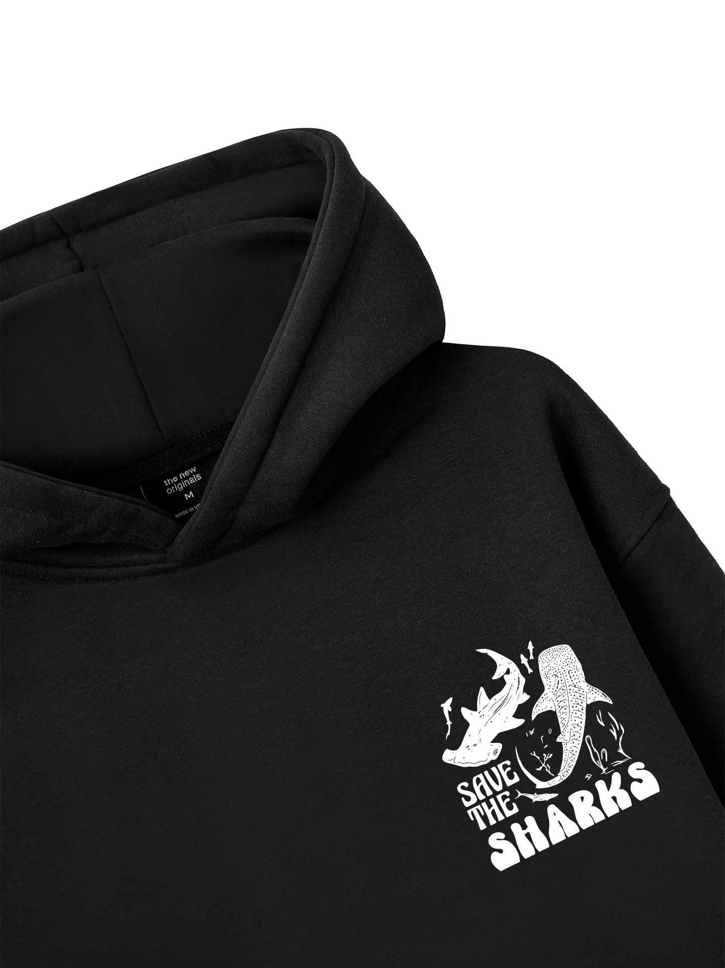 Ocean Save The Shark  Hoodie