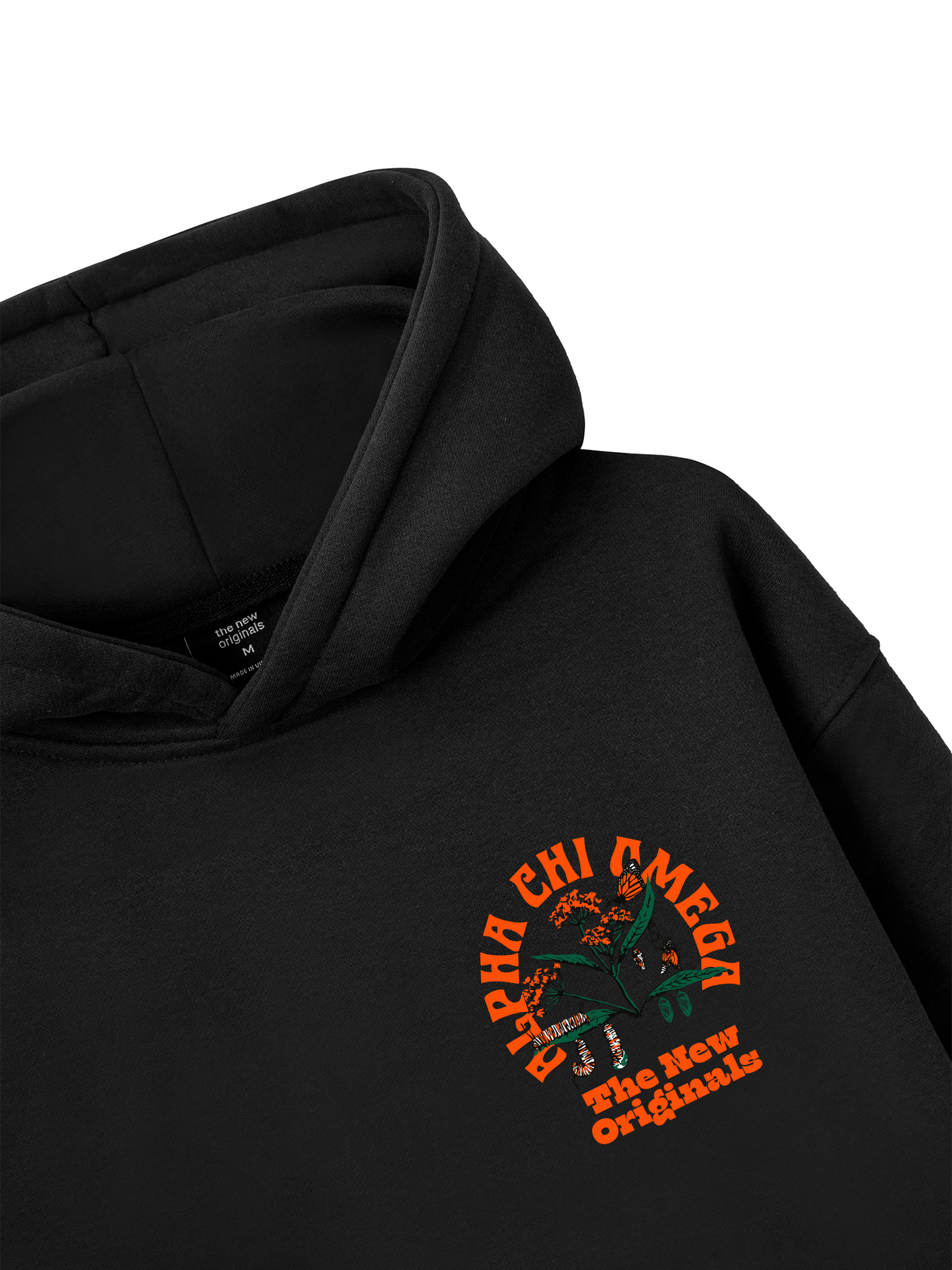 Áo Hoodie Nỉ Bông Tropical Alpha Chi Omega